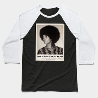 Free Angela Davis Baseball T-Shirt